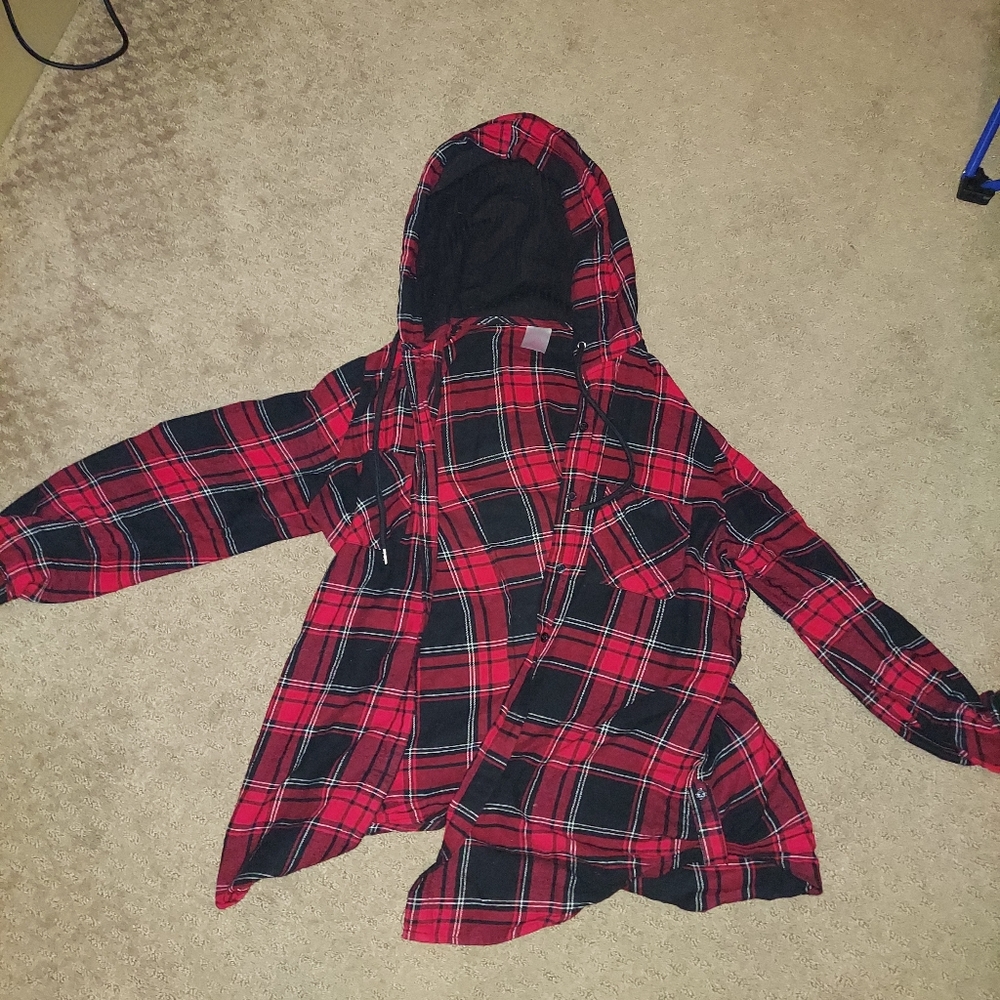 Flannel Hoodie